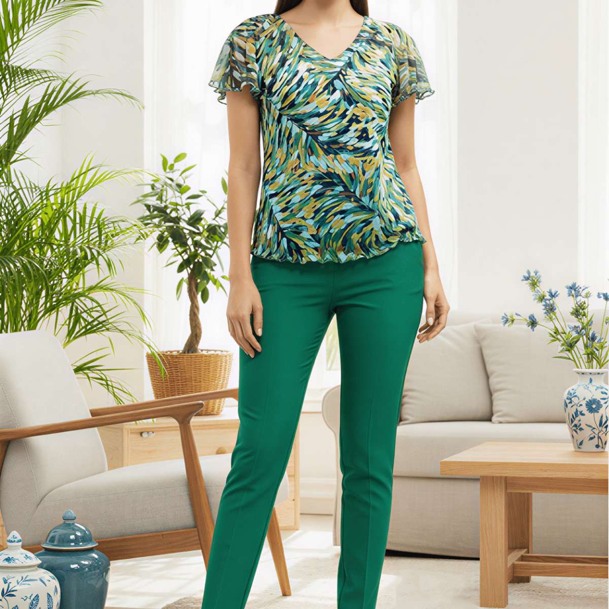 blusa 3601-300 y Pantalón 3603-313