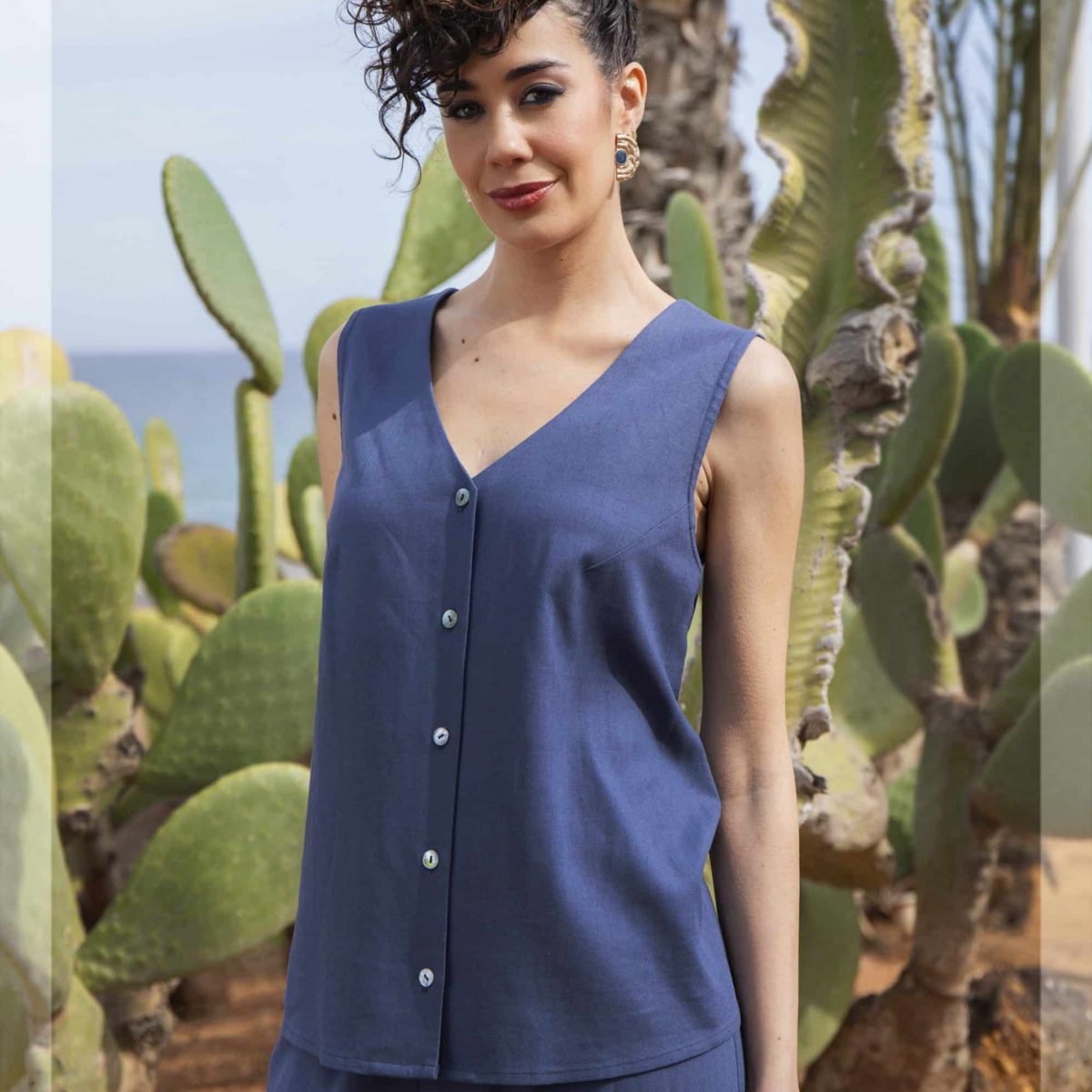 chaleco 1618-117 y pant 1619-117